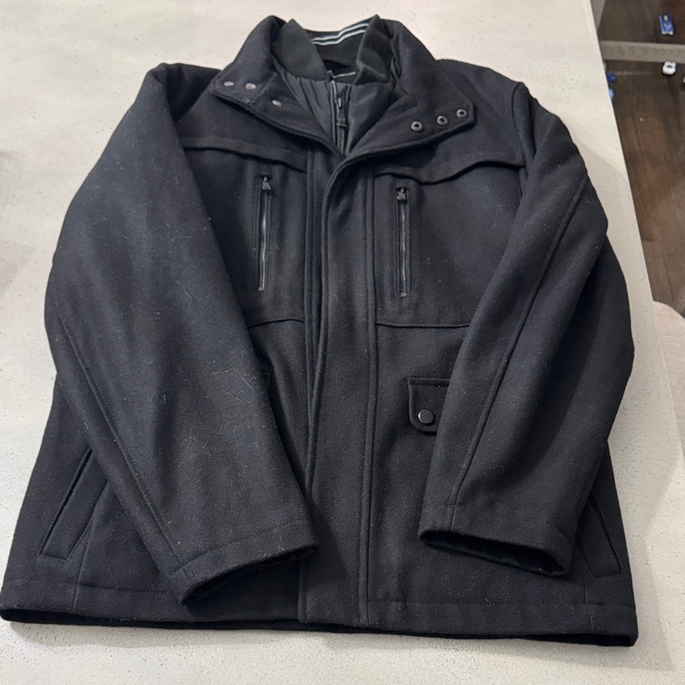Michael Kors Black Military Jacket